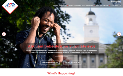 Acadia Students Union Website