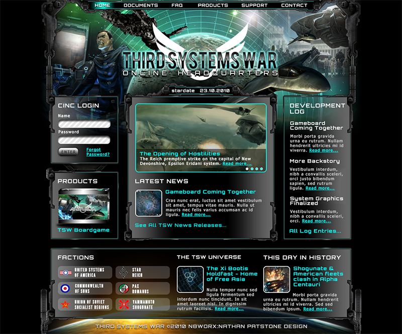 Third Systems War Mockup