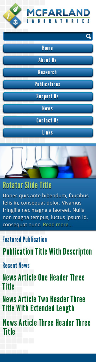 McFarland Labs Mobile View